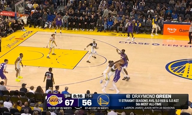 乐鱼官网-身手全能！追梦连续11赛季5板+5助&amp;联盟第5 詹姆斯连续23赛季最长